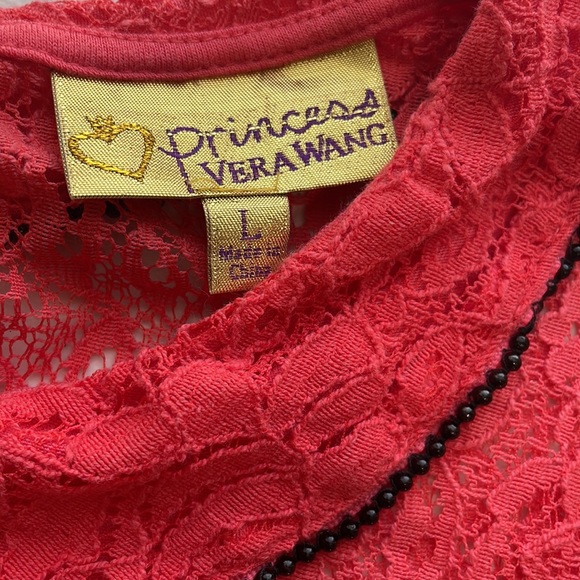 Princess Vera Wang Lace Top, Large - Picture 6 of 8